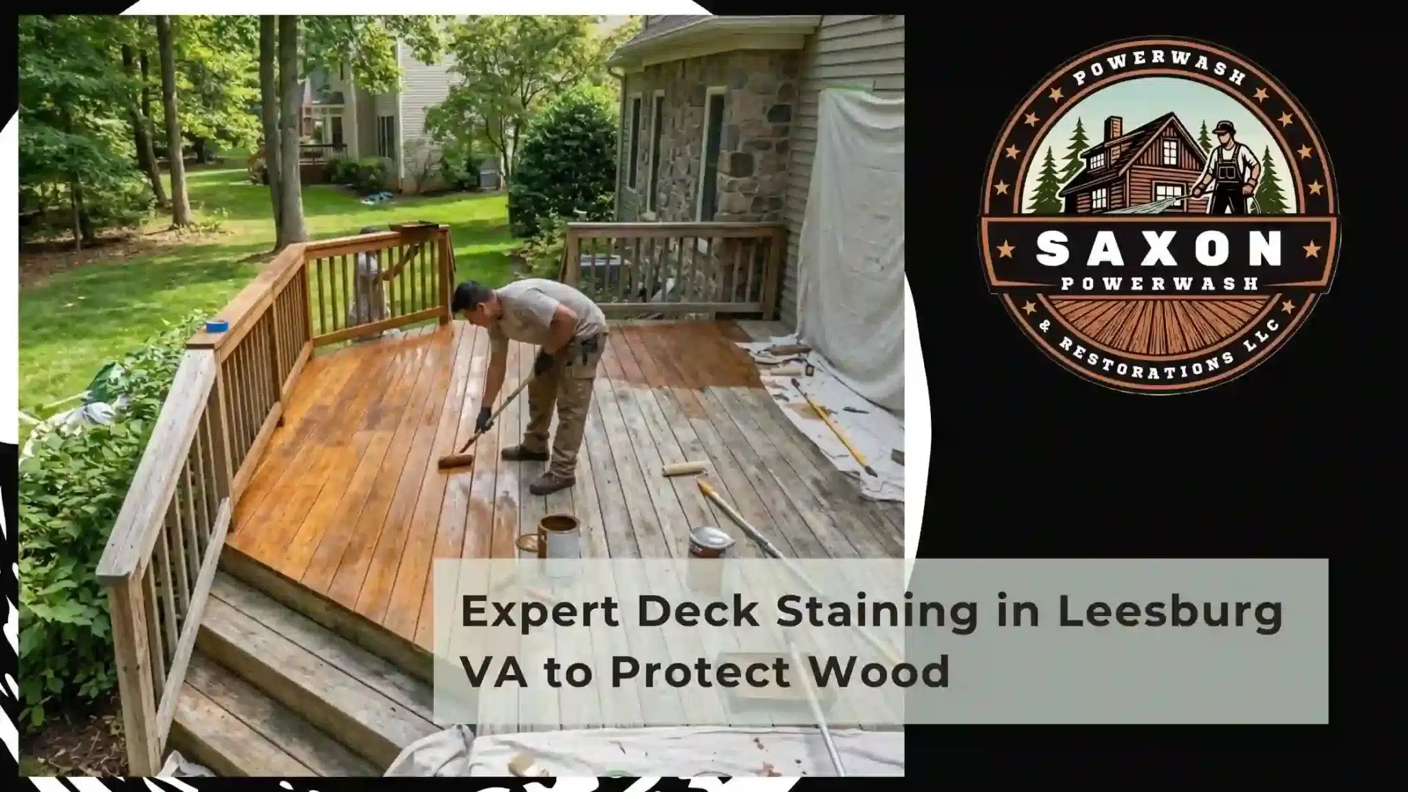 Expert Deck Staining in Leesburg VA to Protect Wood